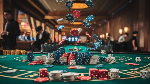 Roda roulette fisik dengan animasi petir elektronik menunjukkan nomor-nomor terpilih di platform chongyun